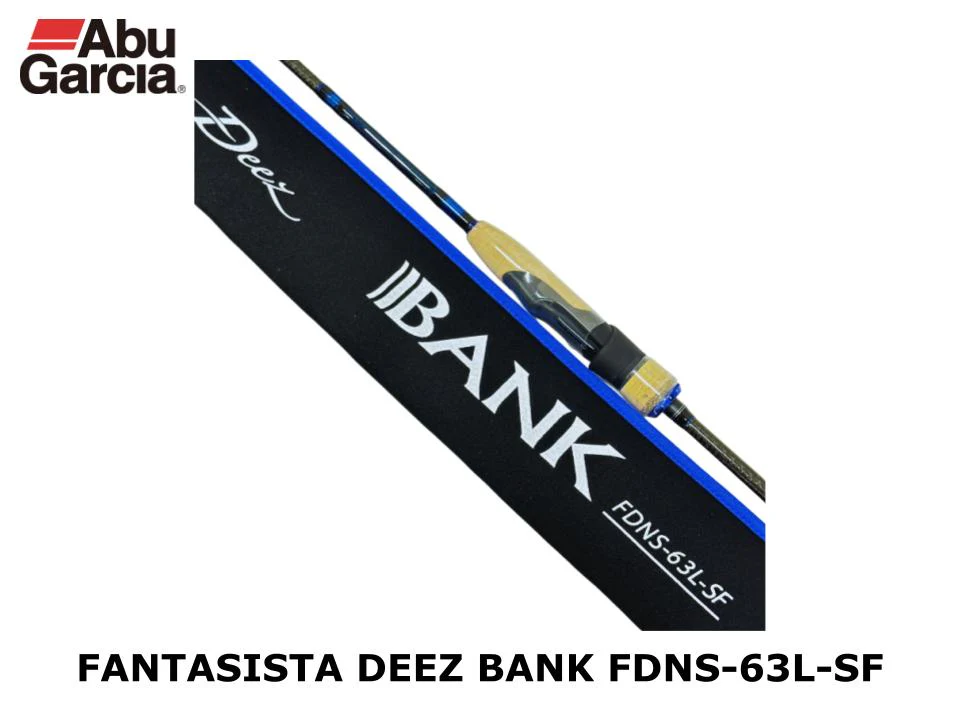 Abu Garcia Fantasista Deez Bank FDNS-63L-SF | 1 Piece Spinning