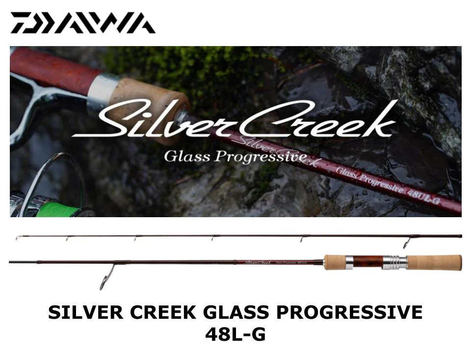 Daiwa Silver Creek Glass Progressive 48L-G | 2 Pieces Spinning
