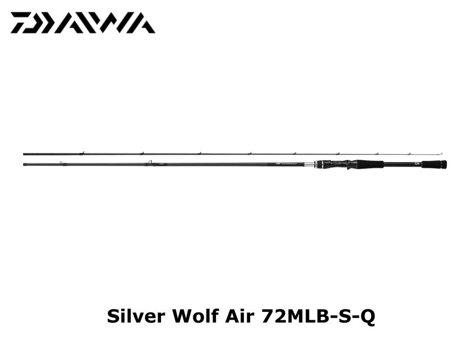Daiwa Silver Wolf Air 72MLB-S-Q | 2 Pieces Spinning