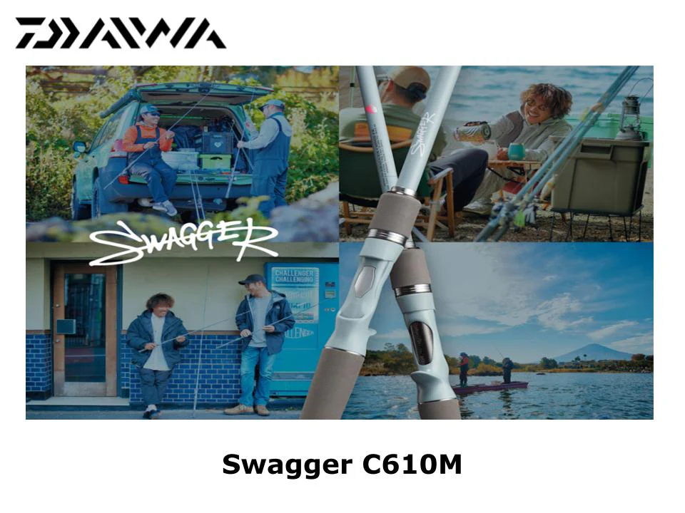 Daiwa Swagger C610M | 1 and Grip Baitcasting