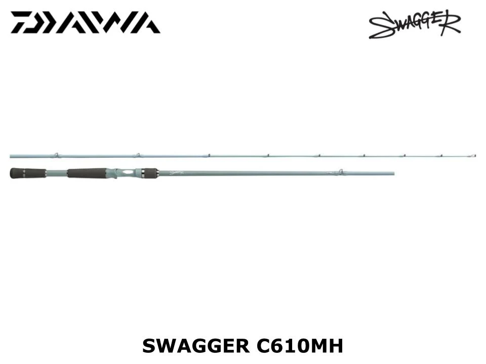 Daiwa Swagger C610MH | 1 and Grip Baitcasting