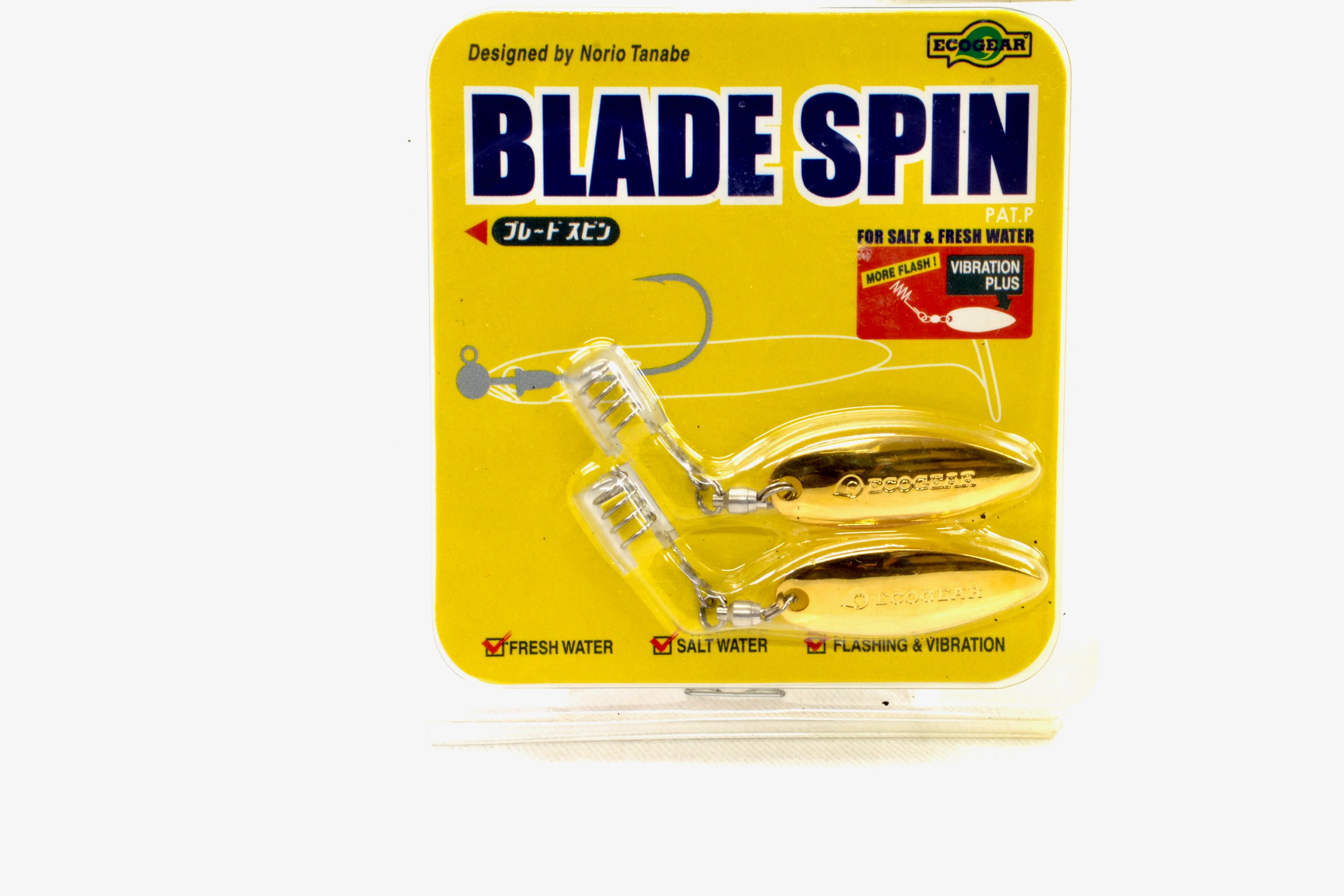 Ecogear Blade Spin Leaf #Gold - Image 2
