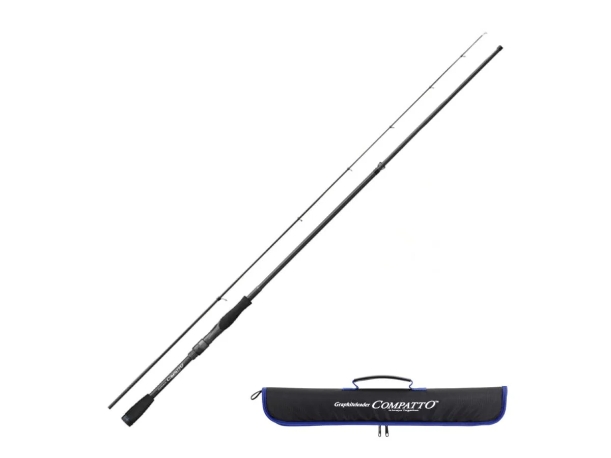 Pre-Order Graphiteleader Compatto GCMS-776L-TL 6 Pieces Spinning Rod