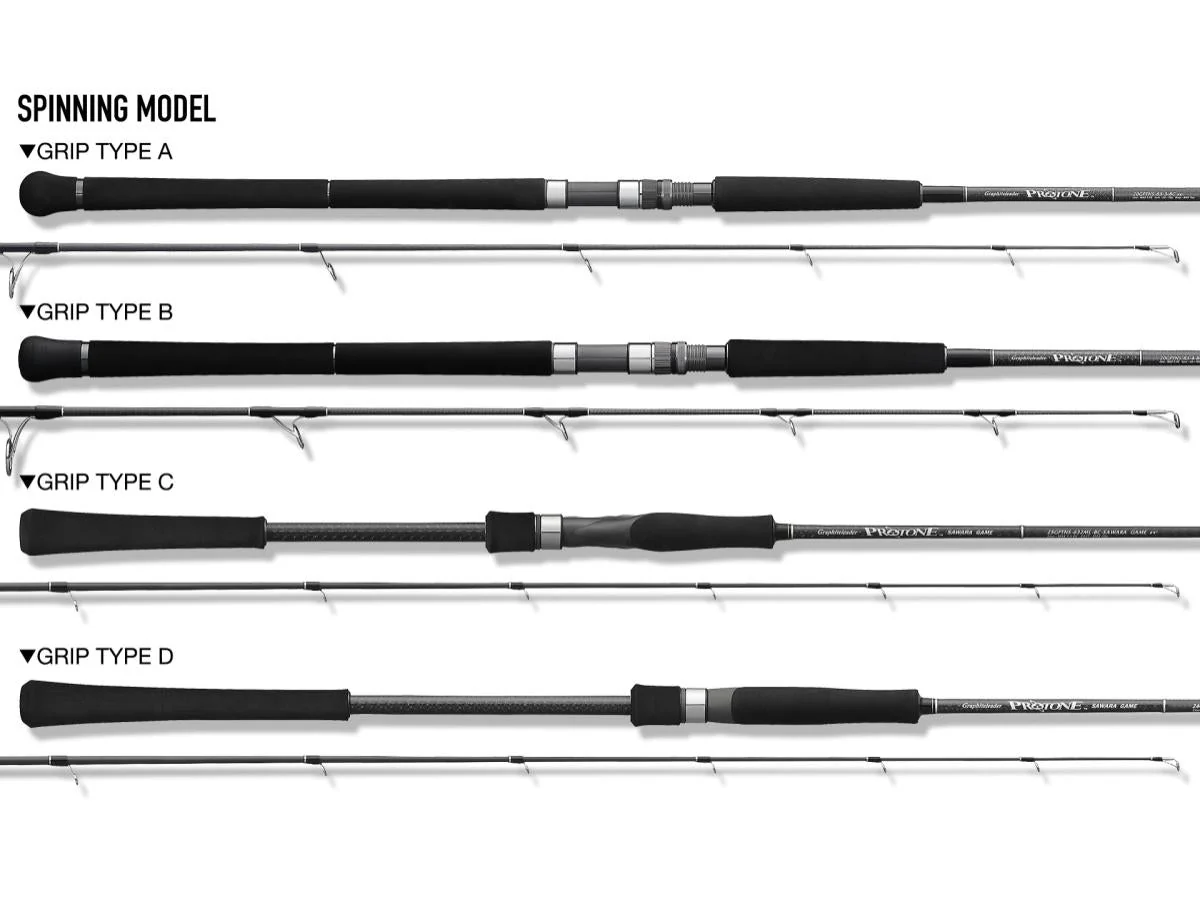 Graphiteleader Protone BC 25GPTNS-632ML-BC-SAWARA GAME GRIP TYPE C 2 Pieces Spinning Rod
