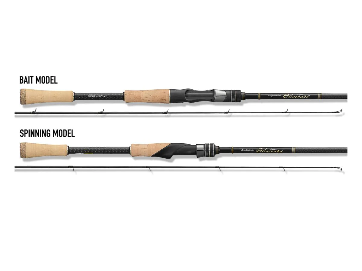 Pre-Order Graphiteleader Super Silverado GSILSS-762ML 2 Pieces Spinning Rod
