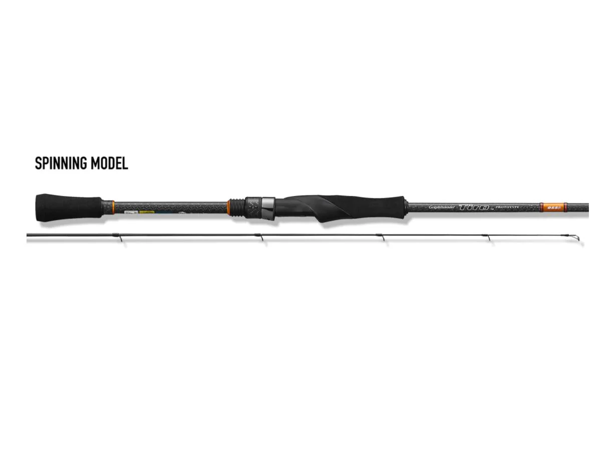 Pre-Order Graphiteleader Tiro Prototype 25GTIRPS-762L 2 Pieces Spinning Rod