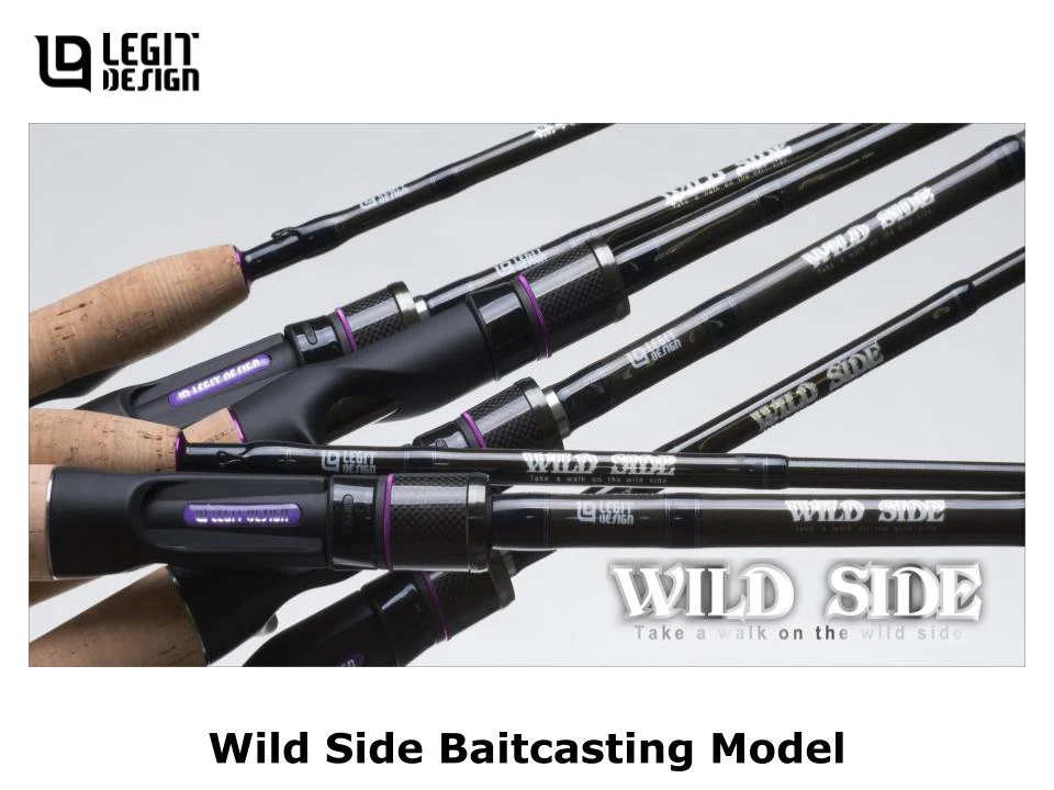 Pre-Order Legit Design Wild Side Baitcasting Model WSC64L Bait Finesse