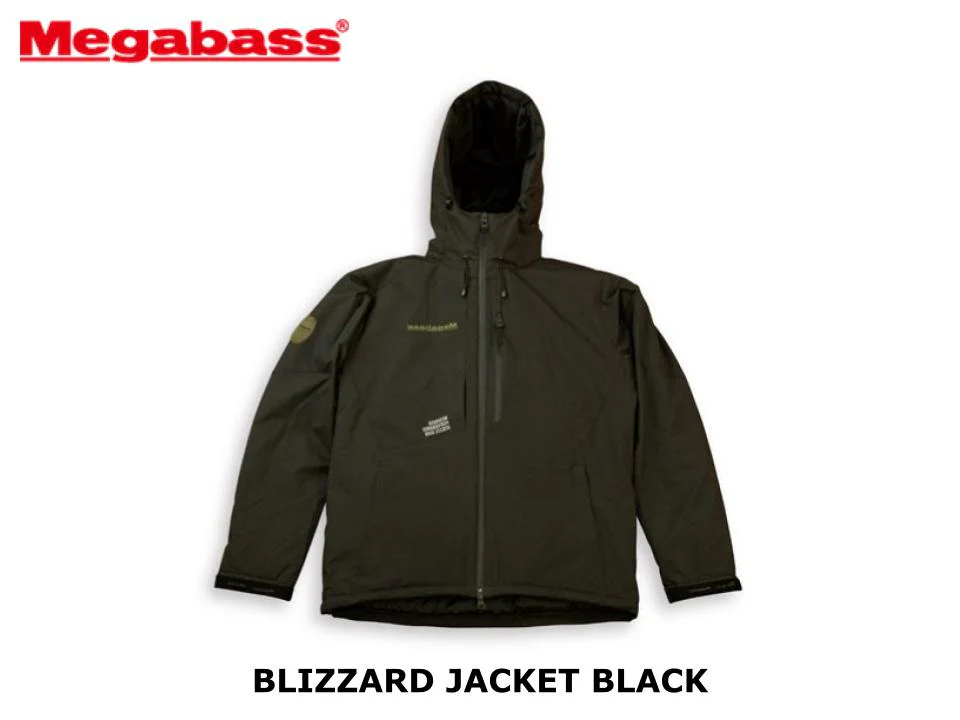 Megabass Blizzard Jacket #Black Size L