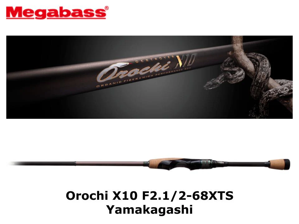 Megabass Orochi X10 F2.1/2-68XTS Yamakagashi | 1 Piece Spinning