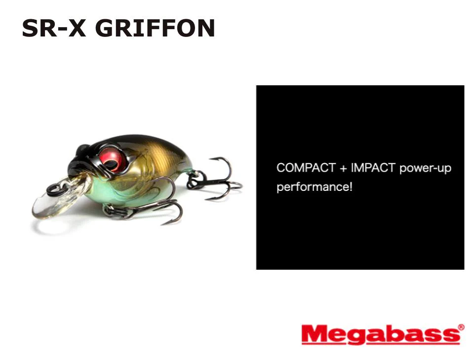 Megabass SR-X Griffon UV Beam #47 UV Impact Orange 45mm 1/4oz - Image 2