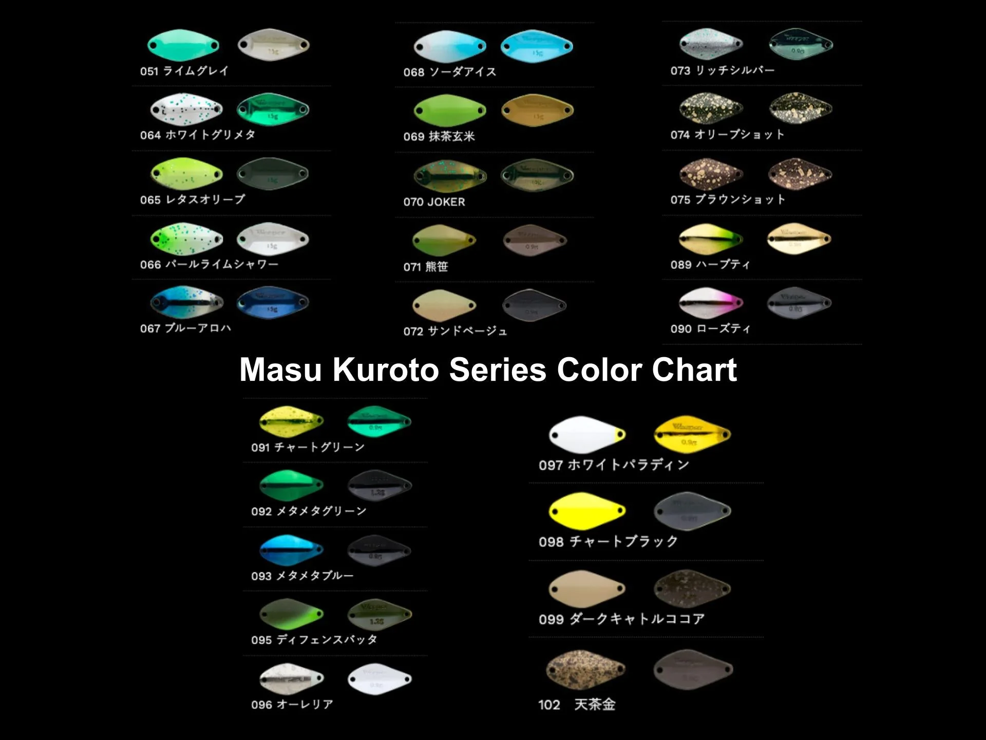 Nories Masu Kuroto Weeper 1.5g #073 Rich Silver - Image 3