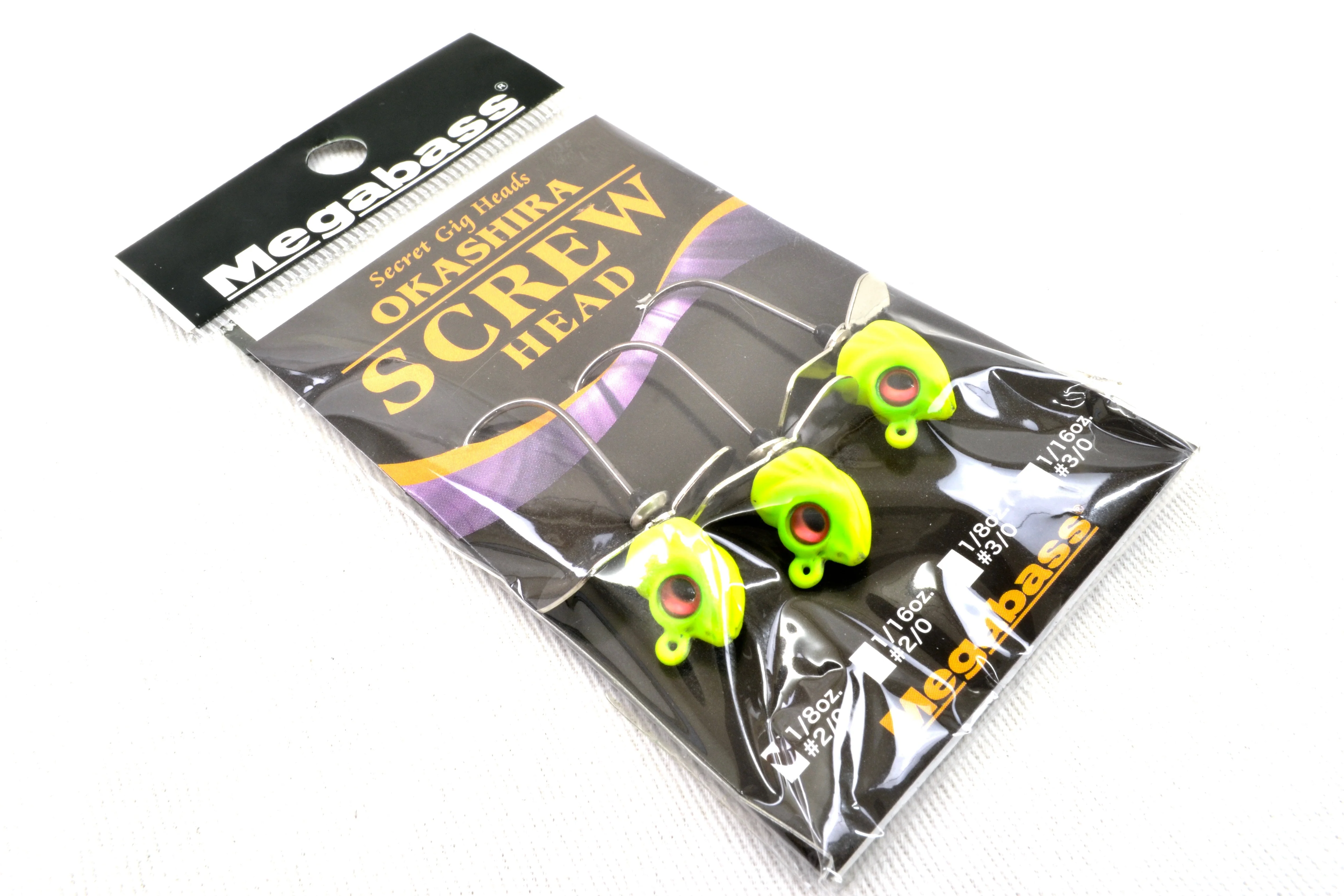 Okashira Screwhead 1/8oz #2/0 Sight Chart - Image 2