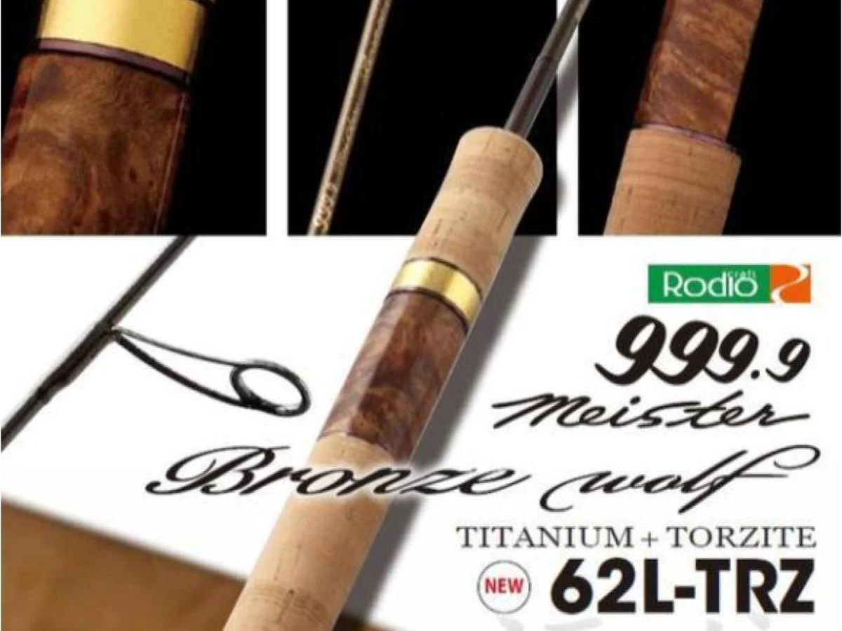 Rodio Craft 999.9 Meister Bronzewolf 62L-TRZ | 2 Pieces Spinning