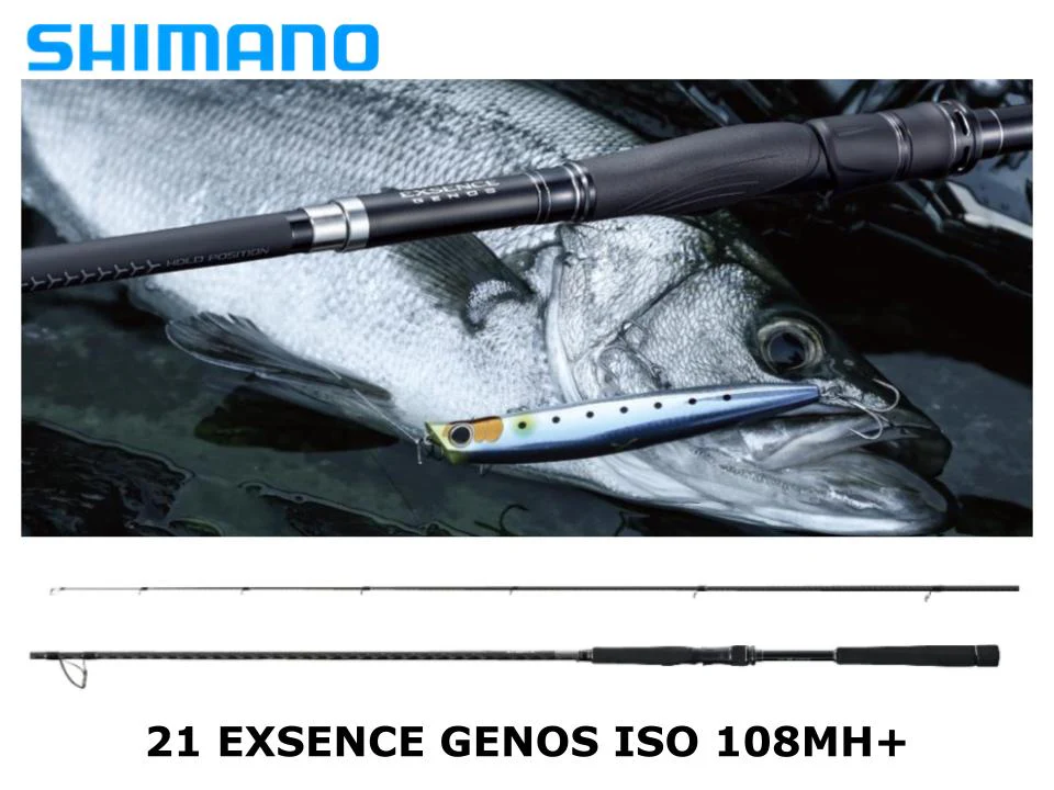 Shimano 21 Exsence Genos ISO S108MH+/R Grand Stinger 108MH+