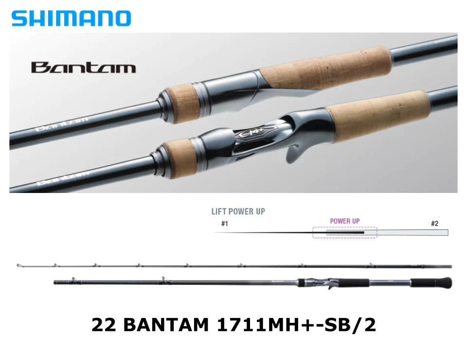 Pre-Order Shimano 22 Bantam 1711MH+-SB/2