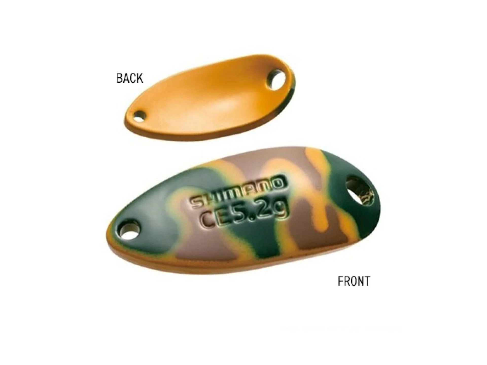 Shimano Cardiff Roll Swimmer Camo Edition 0.9g TR-C09R #24T Karashi Green Kamo