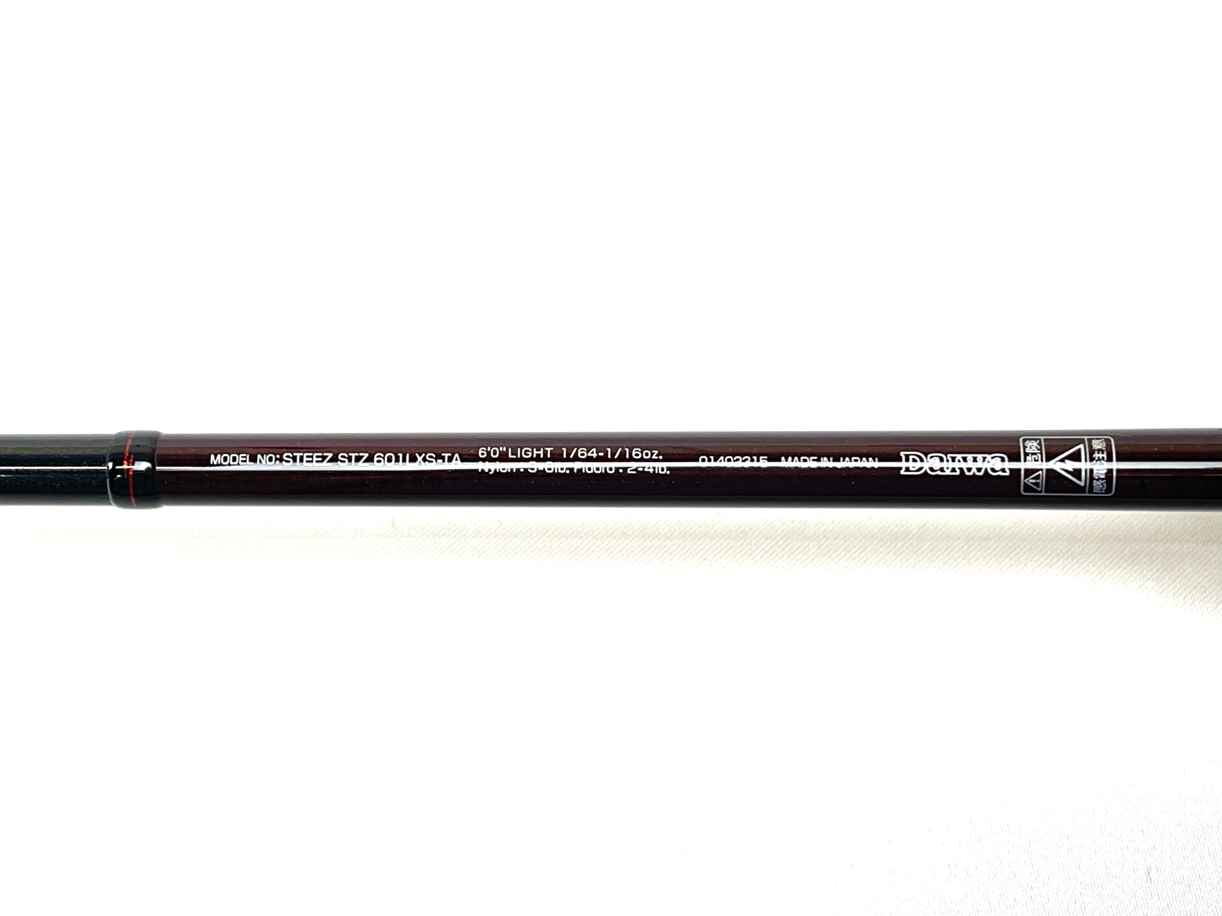 Used Daiwa Steez STZ 601LXS-TA Grey Ghost