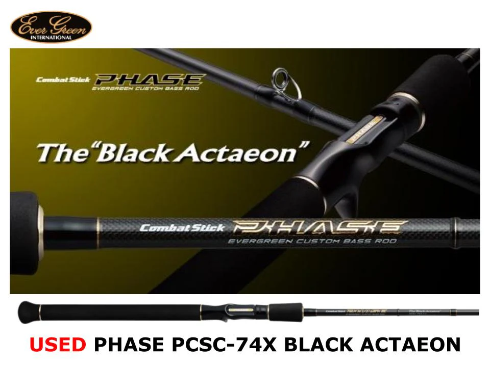 Used Evergreen Phase PCSC-74X Black Actaeon - Image 3