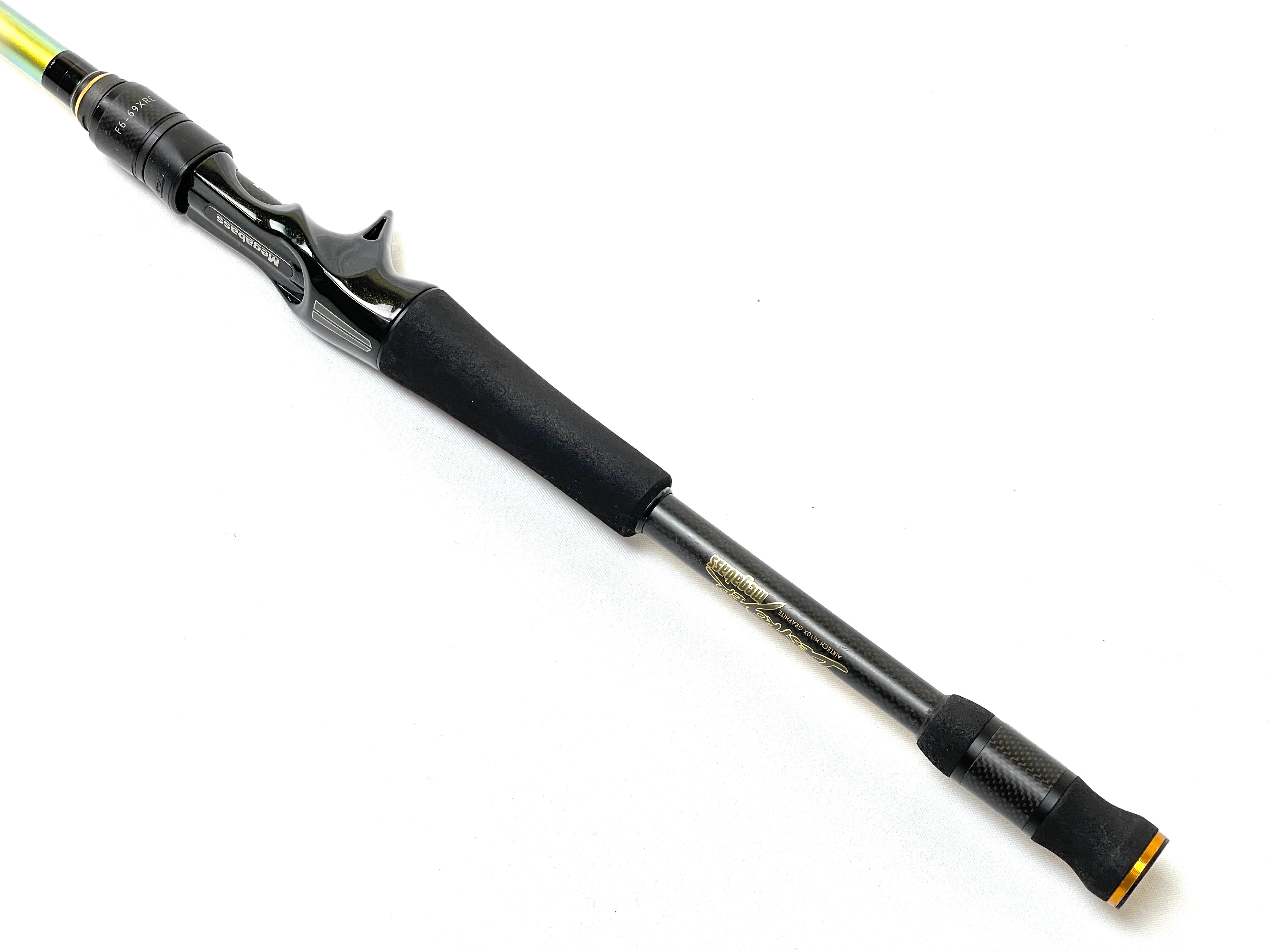 Used Megabass Aaron Martens Custom Rod F6-69XRC-ACR Frog & Heavy Cover Special - Image 5
