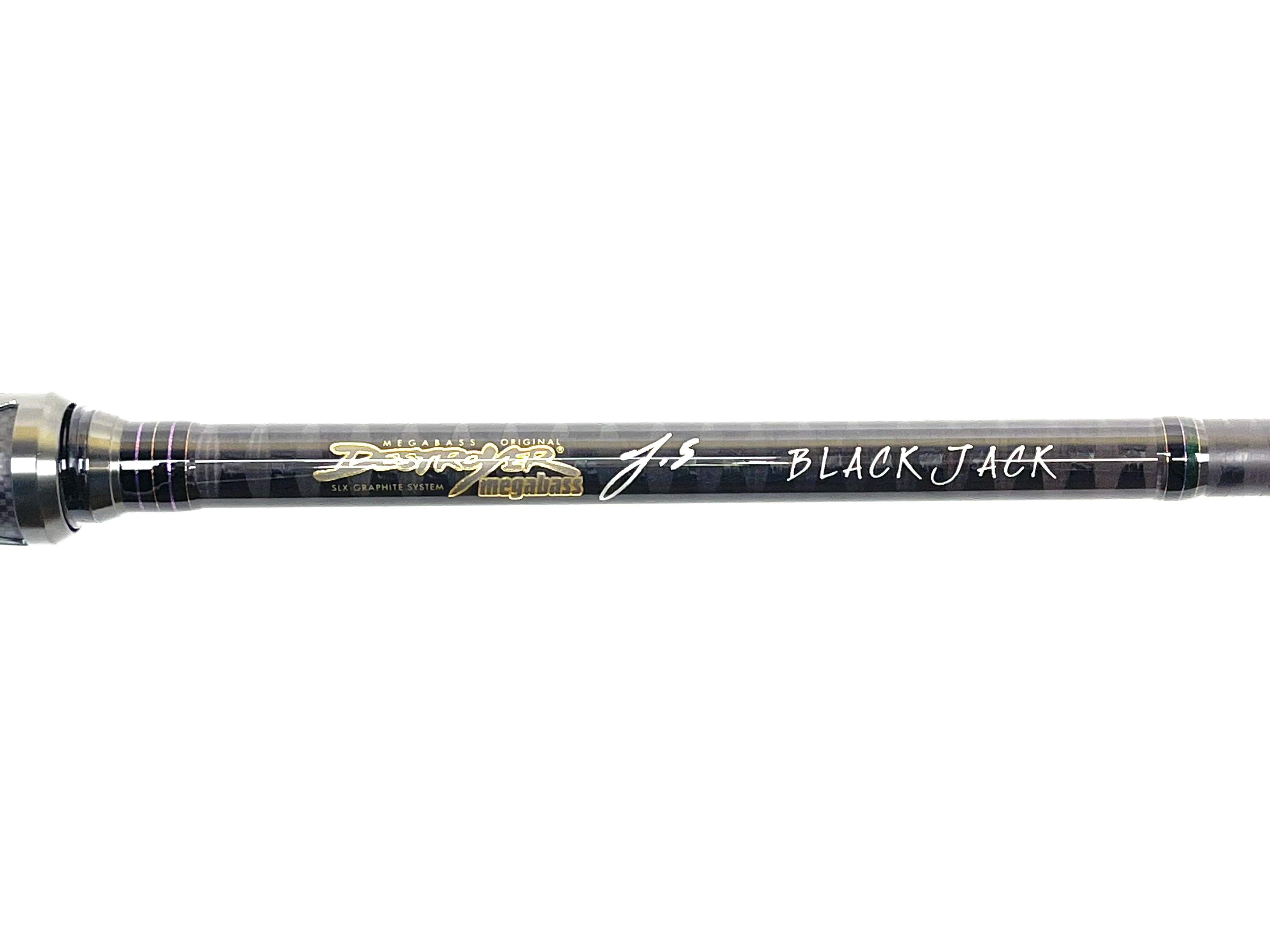 Used Megabass Destroyer T.S Baitcasting TS711X Black Jack - Image 2