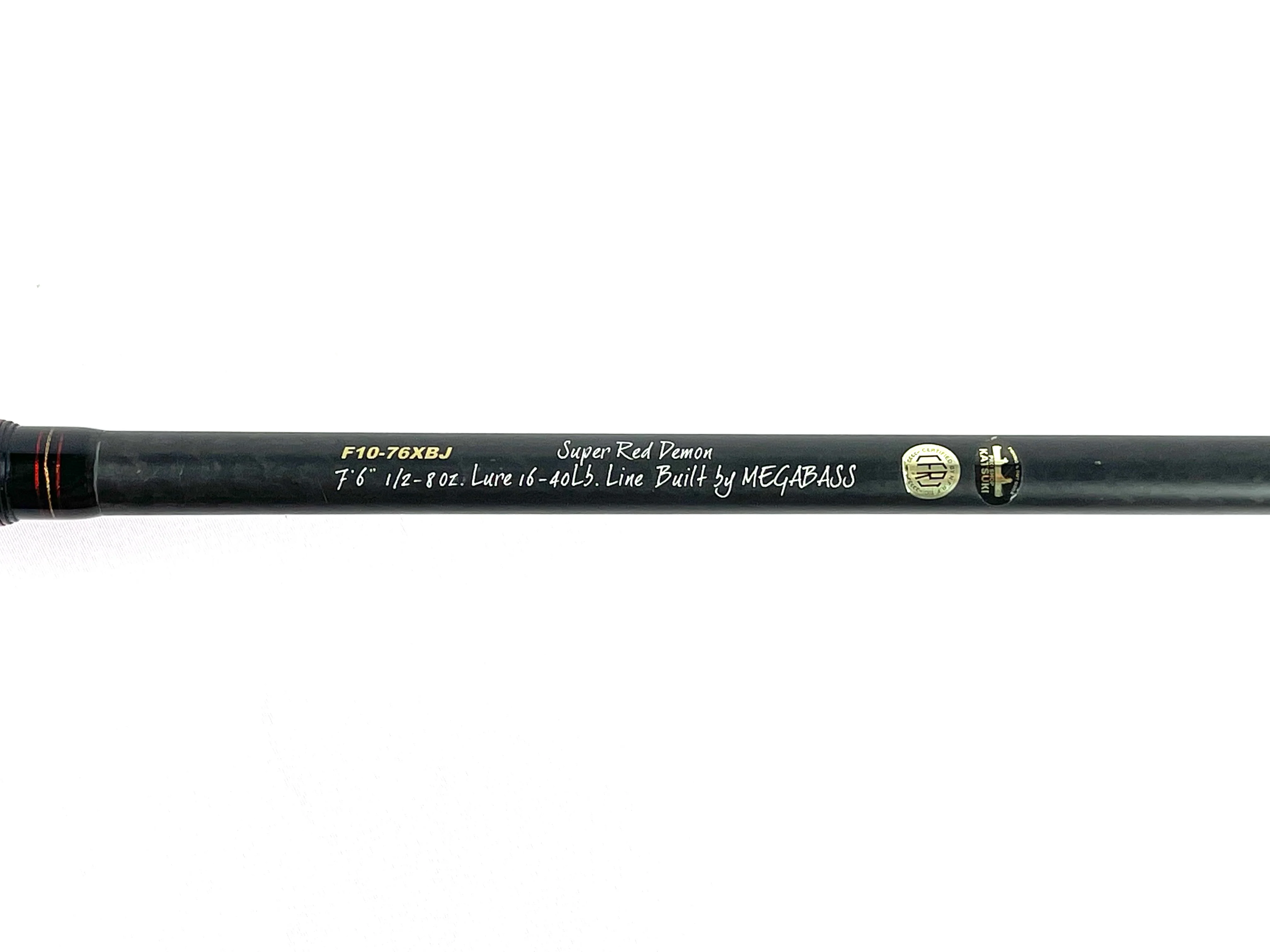 Used Megabass New Black Jungle F10-76XBJ Super Red Demon