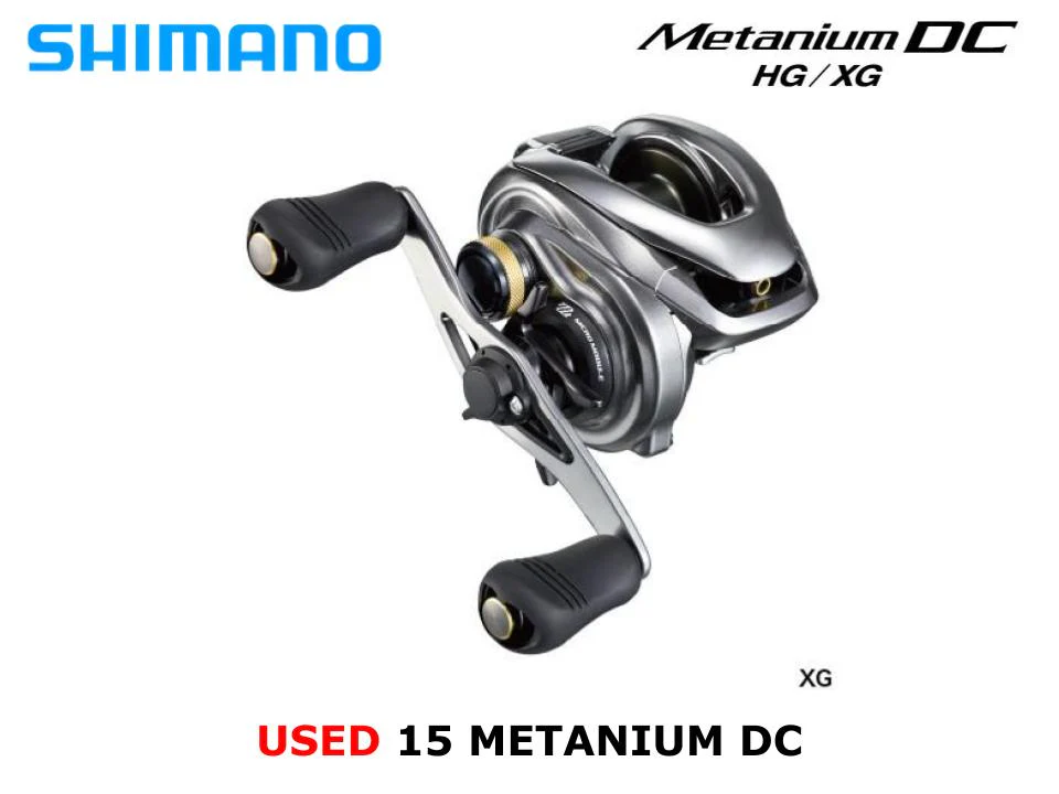Used Shimano 15 Metanium DC XG Left - Image 10