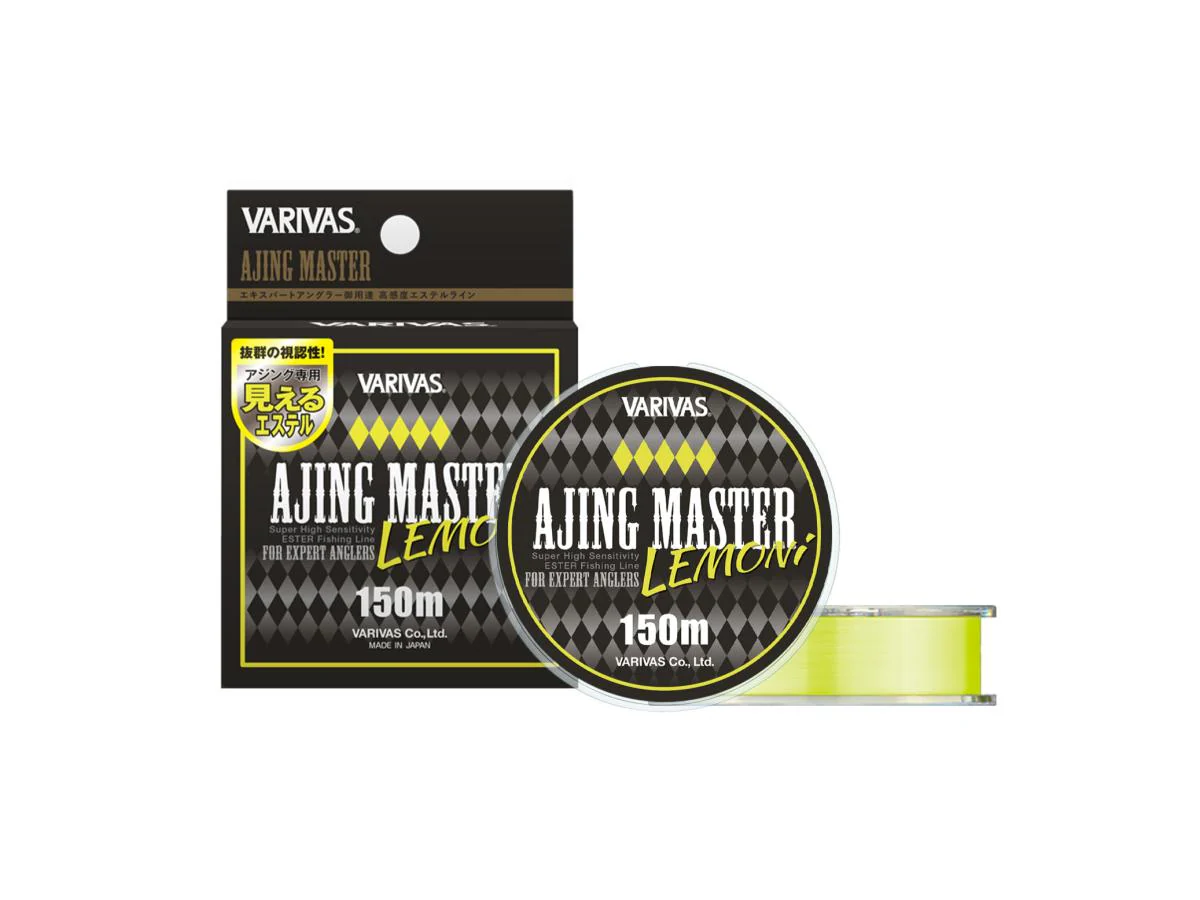 Varivas/Moris Ajing Master 150m #0.35 2.0lb Lemoni