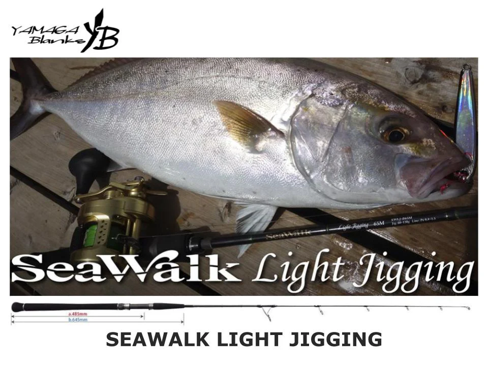 Yamaga Blanks SeaWalk Light Jigging B66ML Bait Model
