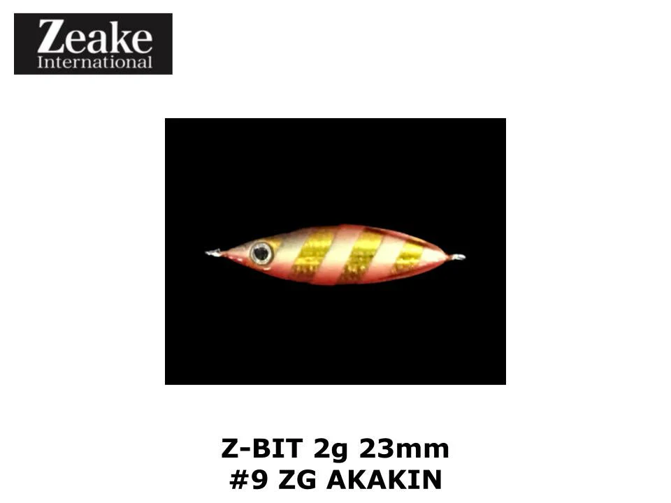 Zeake Z-Bit 2 g 23 mm #9 ZG Akakin